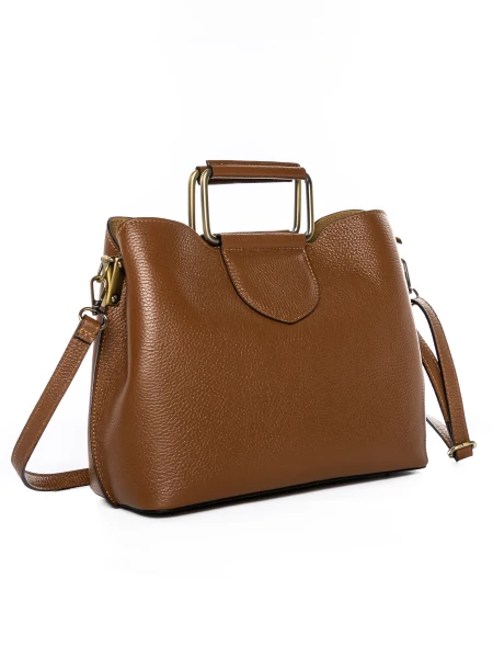 Дамски чанти от естествена кожа GD52 Кафяво | Forseti » MeiMall.bg