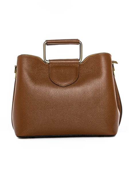 Дамски чанти от естествена кожа GD52 Кафяво | Forseti » MeiMall.bg