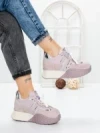 Pantofi Sport Dama cu Platforma 3A1-1 PURPLE | MEI