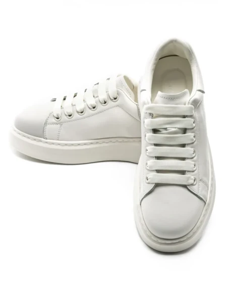 Pantofi Sport Barbati din piele naturala 5303 WHITE | ADVANCER