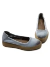 Balerini Dama din piele naturala N3301 BLUE | ADVANCER