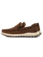 Mocasini Barbati din piele naturala 2852 BROWN | ADVANCER