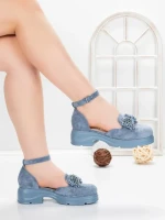 Pantofi Casual Dama 5H55 BLUE | MEI