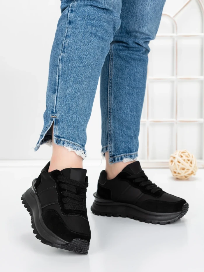 Sneakers Dama 5WL117 BLACK | MEI