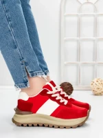 Sneakers Dama 5WL117 RED | MEI