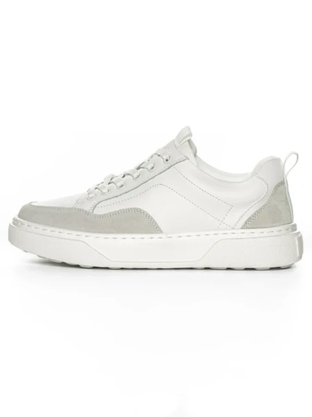 Pantofi Sport Barbati din piele naturala 5320 WHITE | ADVANCER