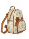 Rucsac Dama 5ZA267 BEIGE-WHITE | MEI