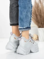 Pantofi Sport Dama cu Platforma 0897-30 PURPLE | MEI