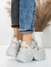 Pantofi Sport Dama cu Platforma 0897-8 GREY | MEI