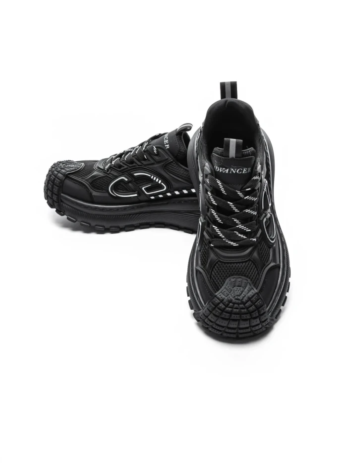 Pantofi Sport Barbati din piele naturala 9336 BLACK | ADVANCER