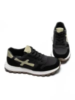 Pantofi Sport Barbati din piele naturala 8513 BLACK | ADVANCER