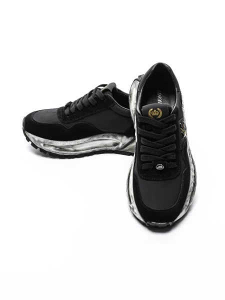 Pantofi Sport Barbati din piele naturala 2750 BLACK | ADVANCER