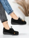 Pantofi Casual Dama din piele naturala 2553 BLACK | FORMATIONE