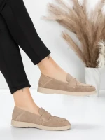 Pantofi Casual Dama din piele naturala 81980-2 APRICOT | ADVANCER