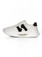 Pantofi Sport Barbati din piele naturala 69025 BLACK | ADVANCER