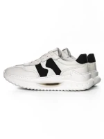 Pantofi Sport Barbati din piele naturala 69025 BLACK | ADVANCER