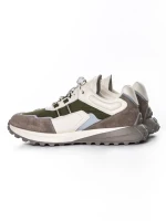 Pantofi Sport Barbati din piele naturala 20676 GREEN | ADVANCER