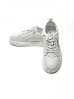 Pantofi Sport Barbati din piele naturala W27017 WHITE | ADVANCER