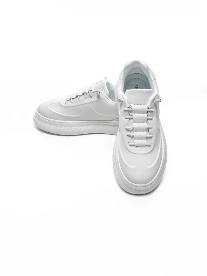 Pantofi Sport Barbati 5Q58 BEIGE-WHITE | EXCENTRIC SHOES