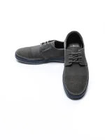 Pantofi Casual Barbati din piele naturala W011-5 GREY | ADVANCER