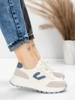 Pantofi Sport Dama din piele naturala 76098-8 BLUE | ADVANCER