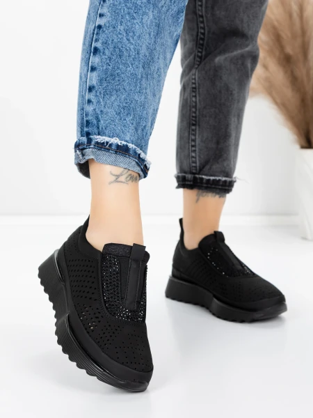 Дамски кецове 5H68 Черен | Mei » MeiMall.bg