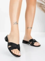 дамски сандали от естествена кожа 103 Черен | Advancer » MeiMall.bg