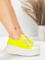 Дамски спортни обувки от естествена кожа 227802 Лимоне... » MeiMall.bg