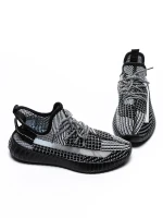 Мъжки маратонки XJ51 Черен-Сиво (A20) Mei