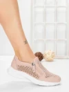 Pantofi Casual Dama din piele naturala CS07 PINK | FRANCO GERARDO