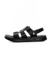 Sandale Barbati din piele naturala 95017 BLACK | MELS