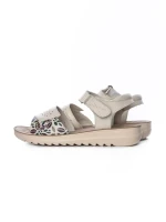 Sandale Dama din piele naturala 27-10 CREAM | FORMAZIONE