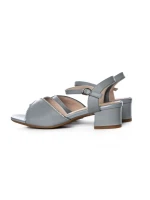 Sandale Dama din piele naturala 22068 BLUE | FORMAZIONE