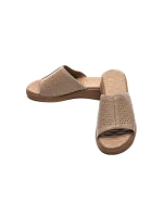 Papuci Dama din piele naturala 22102 APRICOT | FORMAZIONE