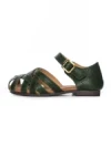 Sandale Dama din piele naturala 1918 GREEN | FORMAZIONE