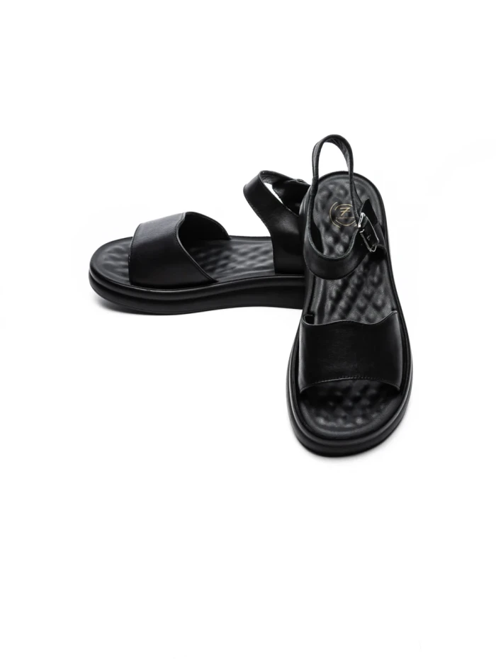 Sandale Dama din piele naturala 28-38 BLACK | FORMAZIONE