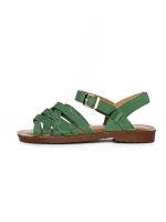 Sandale Dama din piele naturala 1586 GREEN | FORMAZIONE