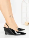 Pantofi Stiletto GH5-5 BLACK | CINK ME