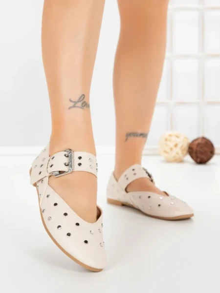Balerini Dama PS888-18 BEIGE | CINK ME