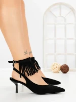 Pantofi Stiletto GH5-20 BLACK | CINK ME