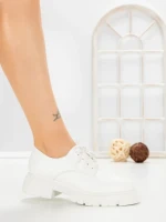 Pantofi Casual Dama 1-709 WHITE | VIVIRICH