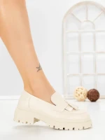Pantofi Casual Dama 8809 BEIGE | L.DAY