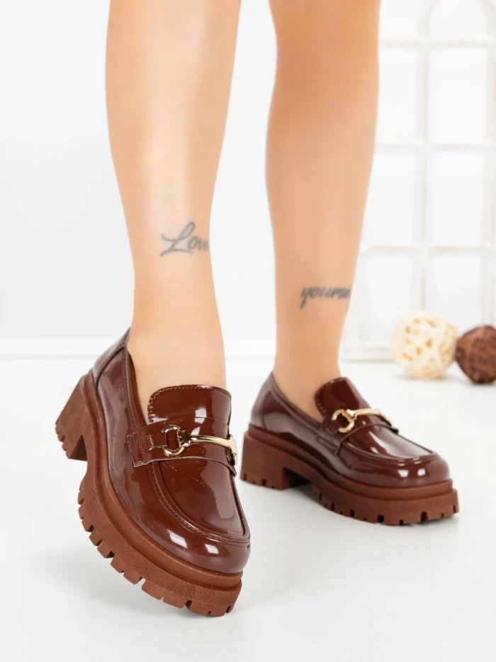 Pantofi Casual Dama 8807 CAMEL | L.DAY