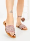 Papuci Dama cu Talpa Joasa LS9017 PINK | ABLOOM