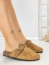 Papuci Dama cu Talpa Joasa 5LE108 CAMEL | MEI