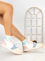 Pantofi Sport Dama CT2020C15-7 BLANCO-ROSA-GRIS | STEPS HIGHER