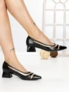 Pantofi Stiletto DB-3438 BLACK | BUONAROTTI