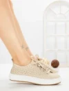 Pantofi Sport Dama AD-5240 BEIGE | BUONAROTTI