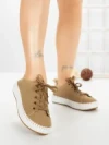 Pantofi Sport Dama AD-5240 KHAKI | BUONAROTTI