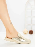 Papuci Dama cu Talpa Joasa 2301 GOLD | CM